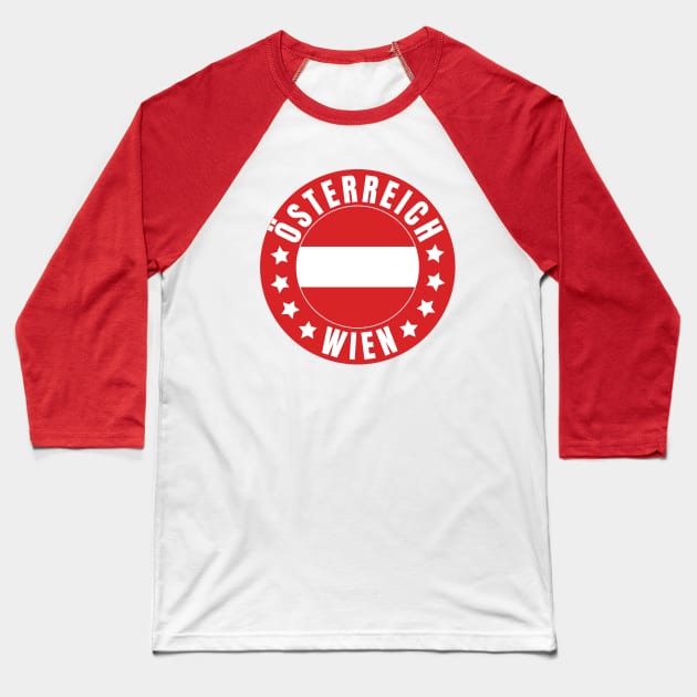 Wien Baseball T-Shirt by footballomatic